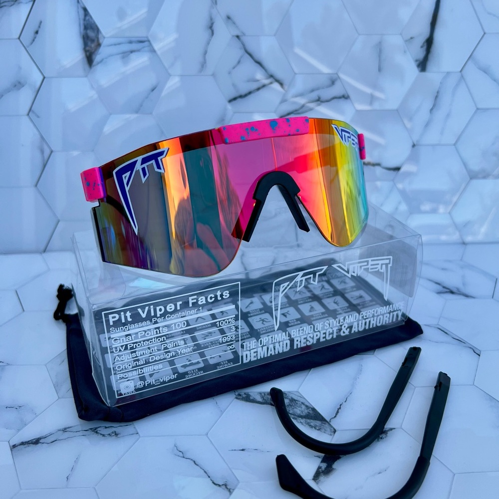 Pit Viper Sport Sunglasses The Absolute Freedom Unisex Sunglasses Adjustable